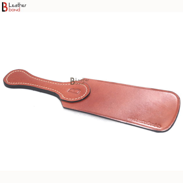 Leather Spanking BDSM Paddle Slapper Steel Studded Heavy Weight & Sturdy  Hand Made Black – Leather Bond