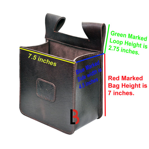 Cowhide Leather Trap Shooting Waist Bag Ammo Shot Gun Storage Shell Pouch Holder Cartridge Pouch 50+