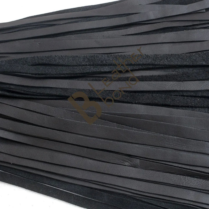 leather flogger fall close look