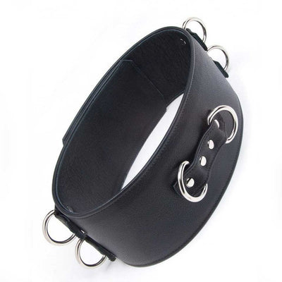 Premium Cowhide Leather Waist Belt Corset Style Fantasy Belt D rings for Waist Cuffs Bondage Belt - Leather Bond